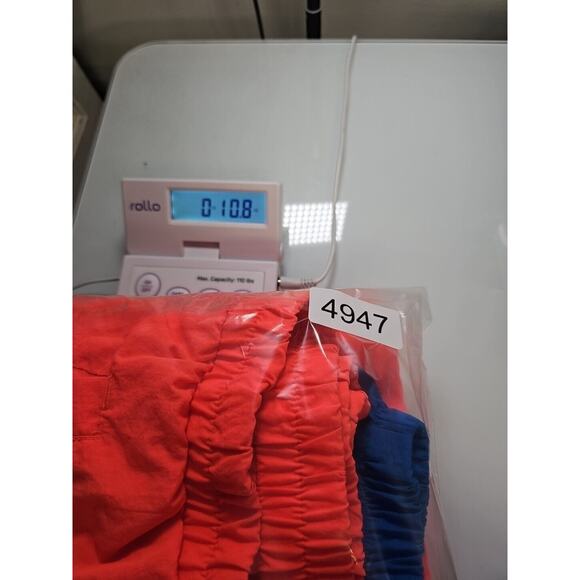 Vintage Lightning Bolt Jacket Mens Medium Pullover Wondbreaker Pockets - Picture 7 of 7